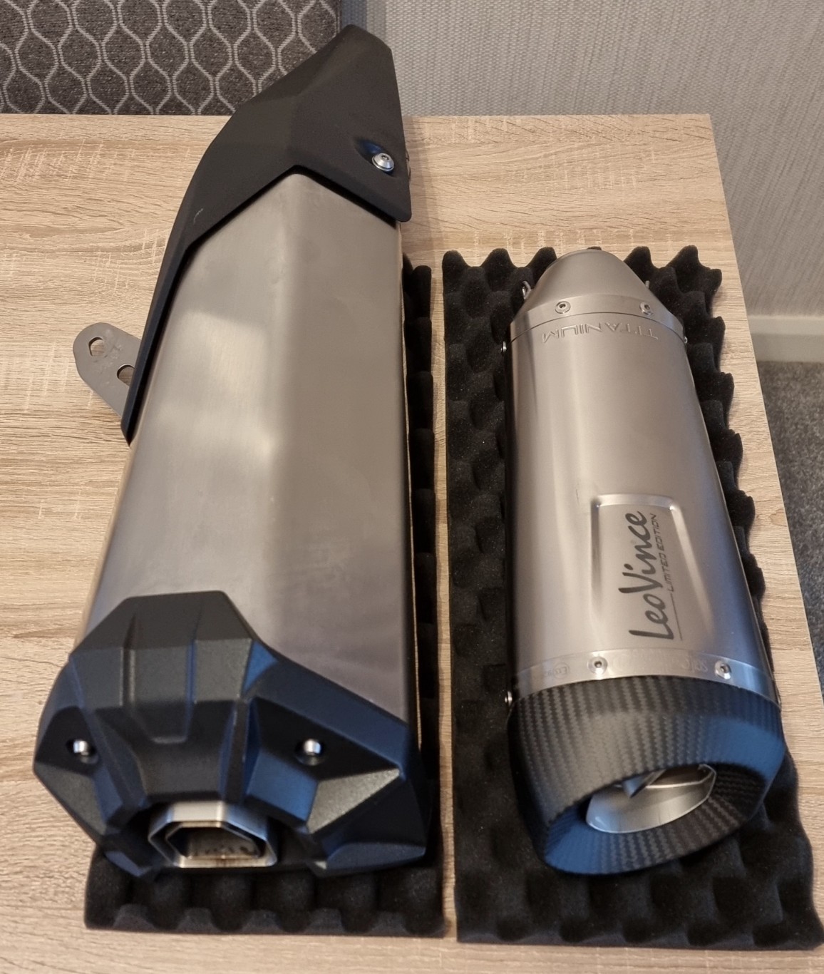 LeoVince Factory S Titanium Slip-on - Accessories, Mods and