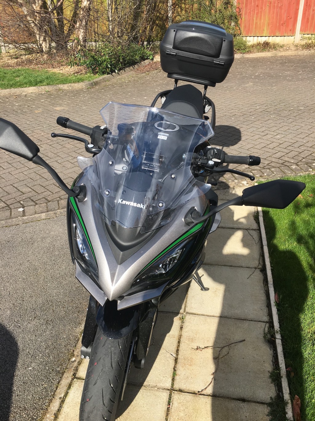 SHAD kit install on new Ninja - Z1000SX and Ninja 1100SX - General